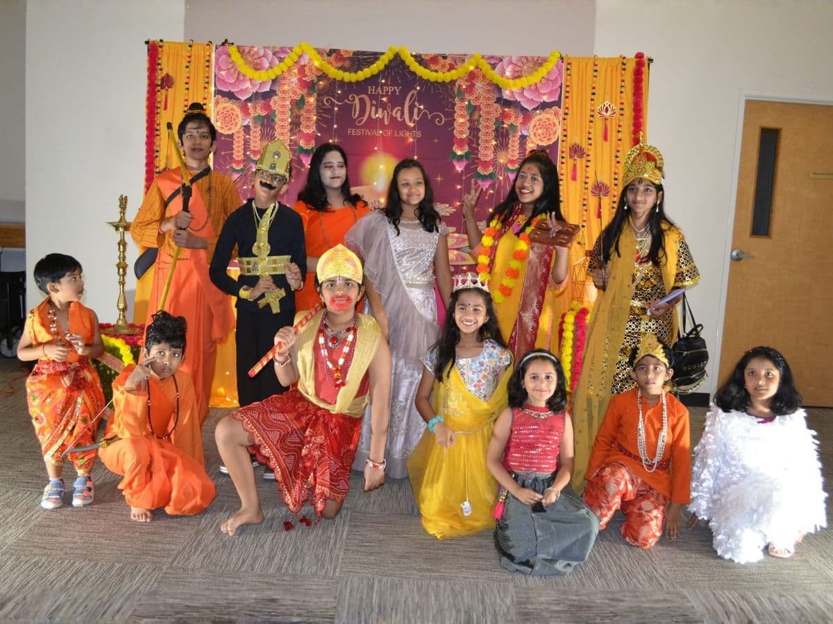 Community members volunteering together